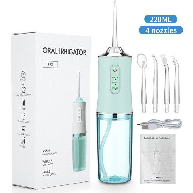 Portable Oral Irrigator Dental Water Flosser