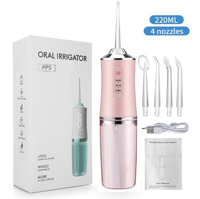 Portable Oral Irrigator Dental Water Flosser